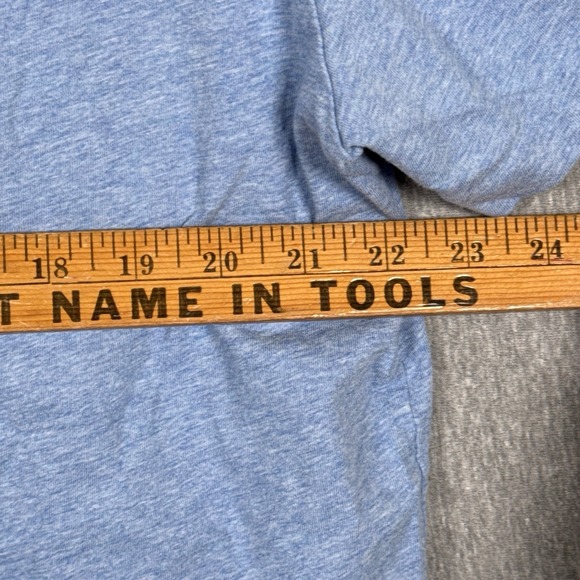 Polo Ralph Lauren Big Pony 3 Logo Shirt Men's XL Crew Neck Embroidered Blue Soft - Picture 8 of 10